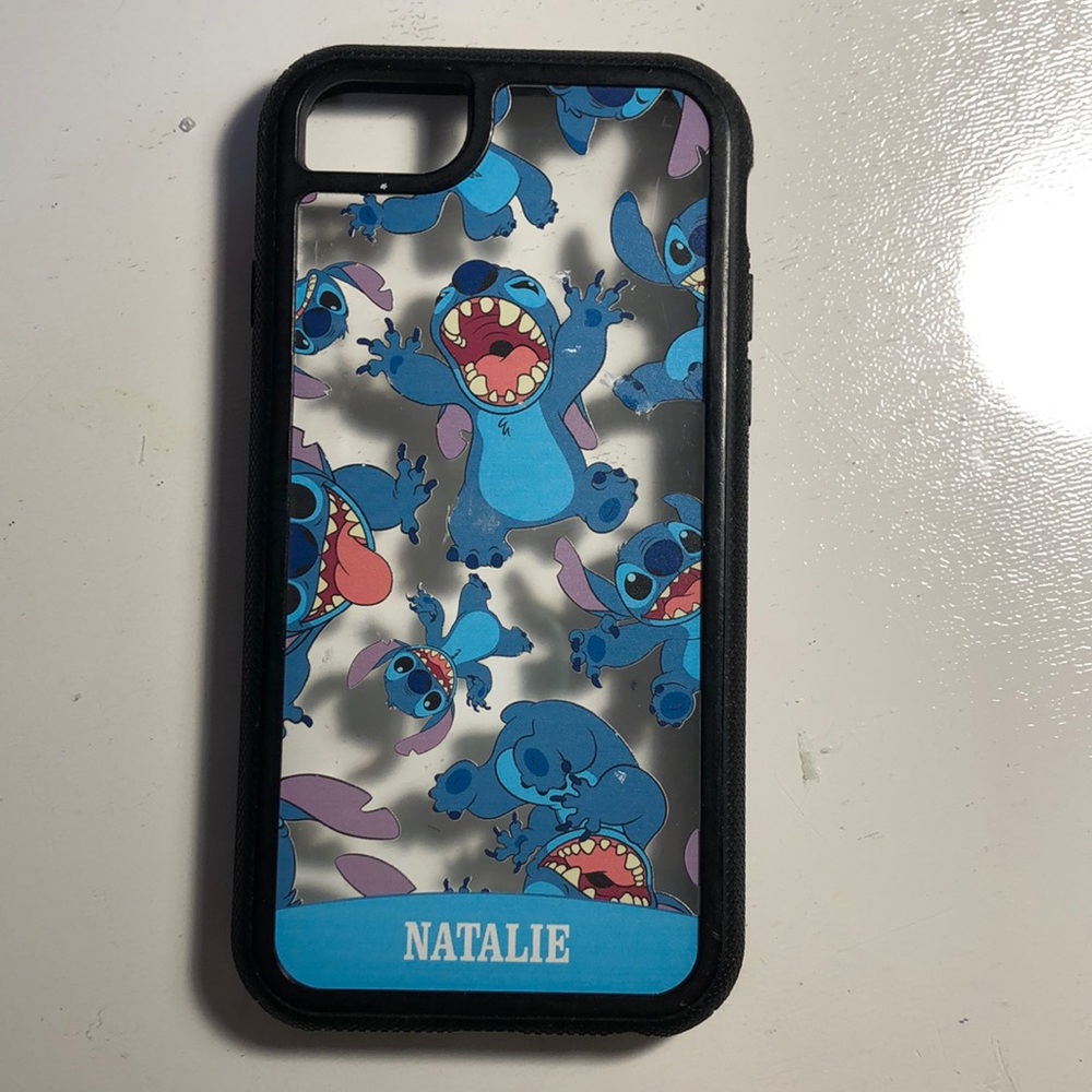 iphone 6/7/8 case disney stitch natalie